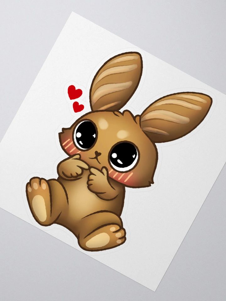 Shy Brebunny Sticker product image (2)