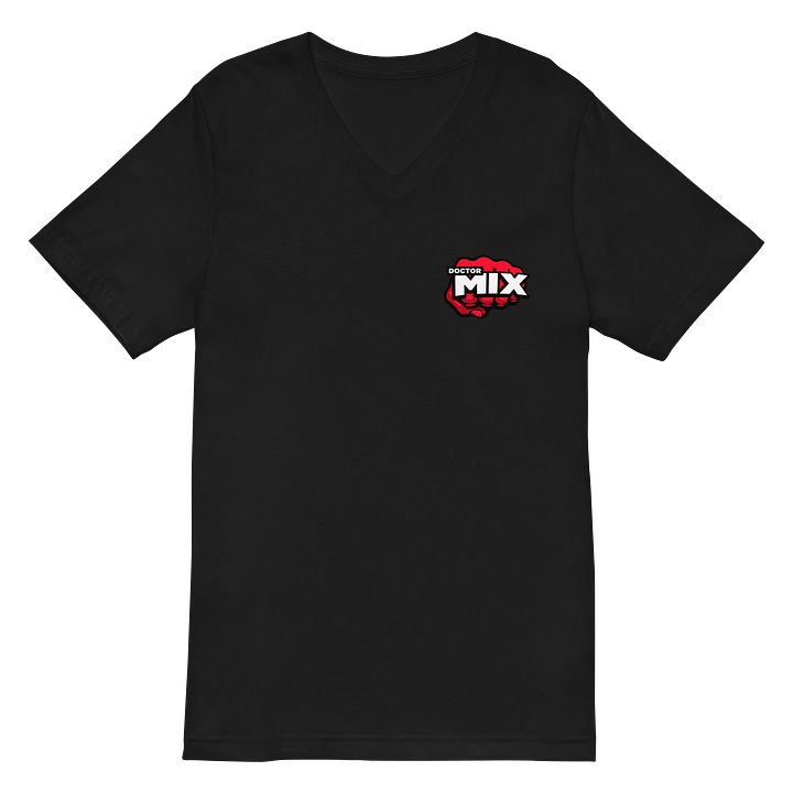 The Doctor Mix Black V Neck Logo Shirt product image (2)