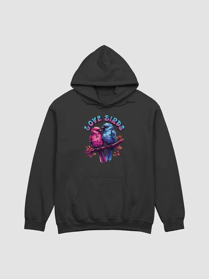 Love Birds Classic Hoodie - Colorful & Stylish Gildan Hoodie for Couples product image (1)