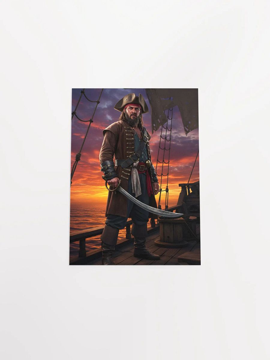 Captain of the Crimson Horizon Poster product image (28)