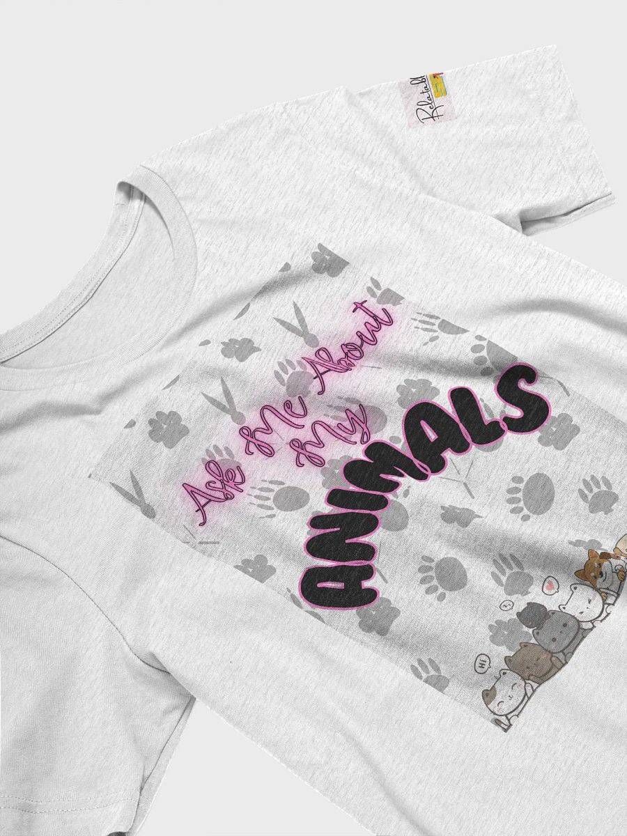 Ask Me About My Animals Supersoft T-shirt product image (25)
