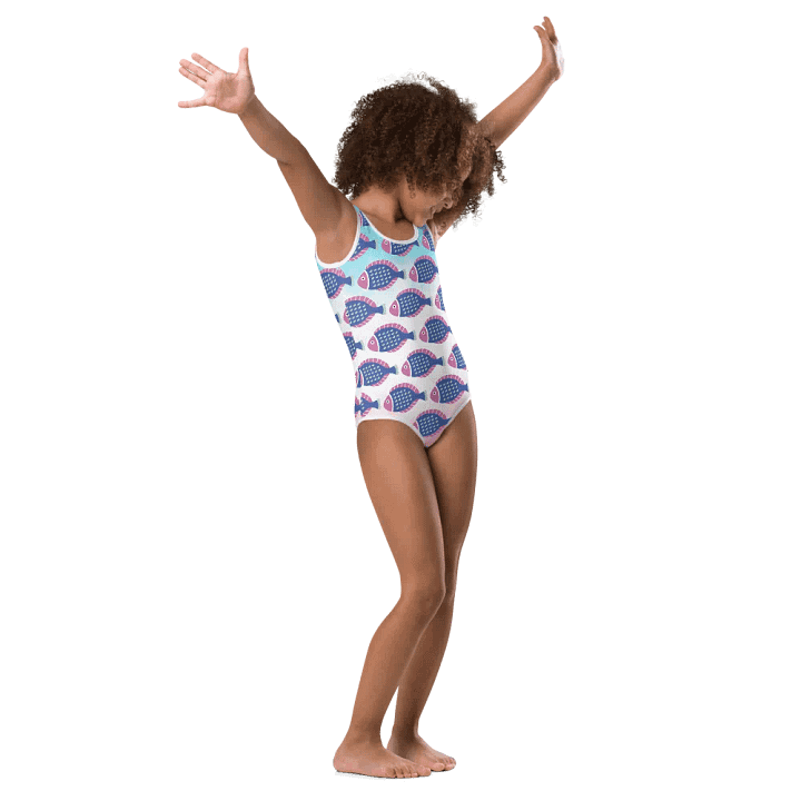 Fishes - children's swimsuit (girls) product image (1)