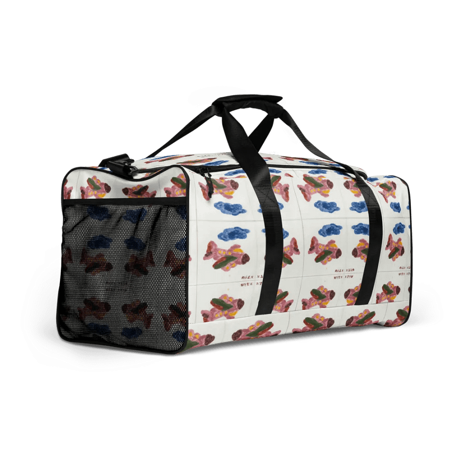 Kid Airplane (All-Over Print Duffle Bag) product image (4)
