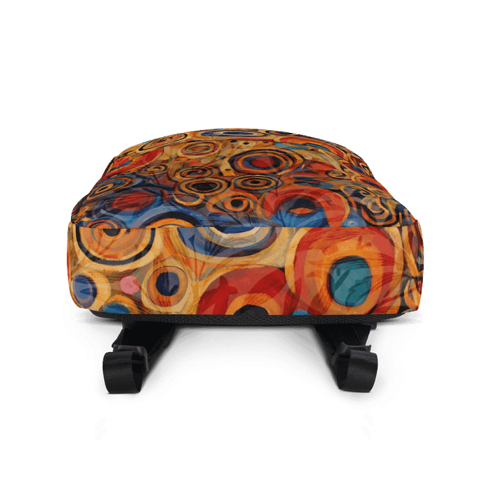 Vibrant klmt All-Over Backpack for arty frinds moms students product image (2)