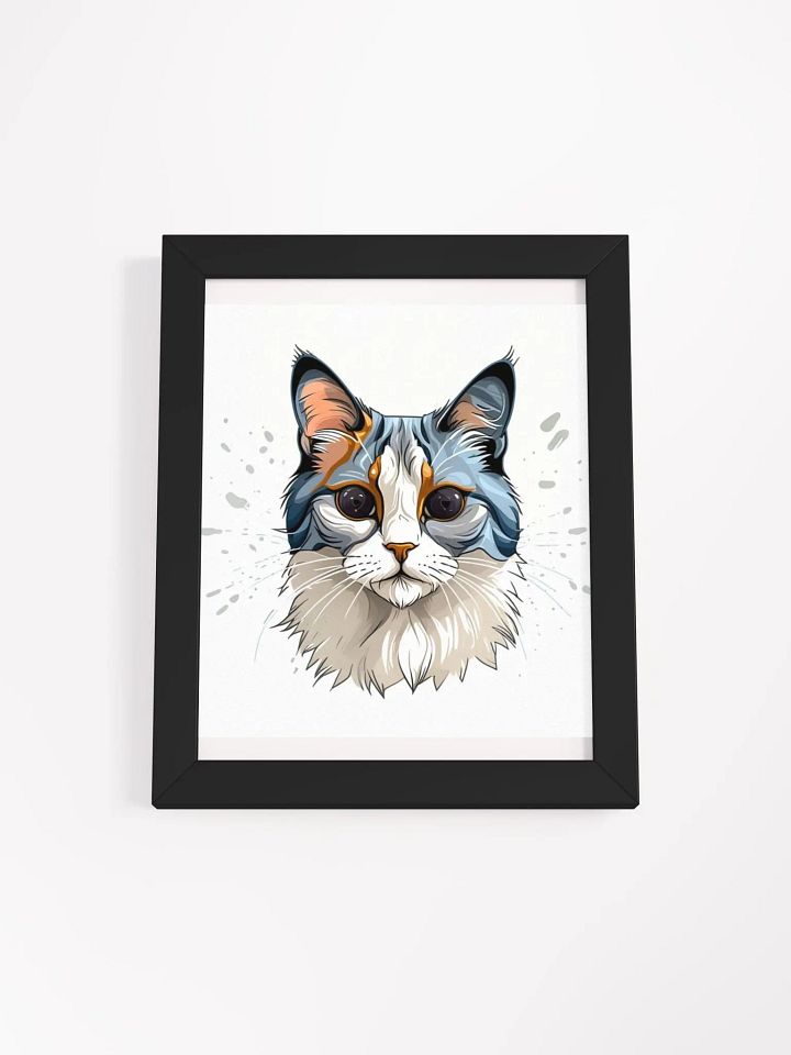 Whimsical Cat Dreams Framed Poster product image (1)