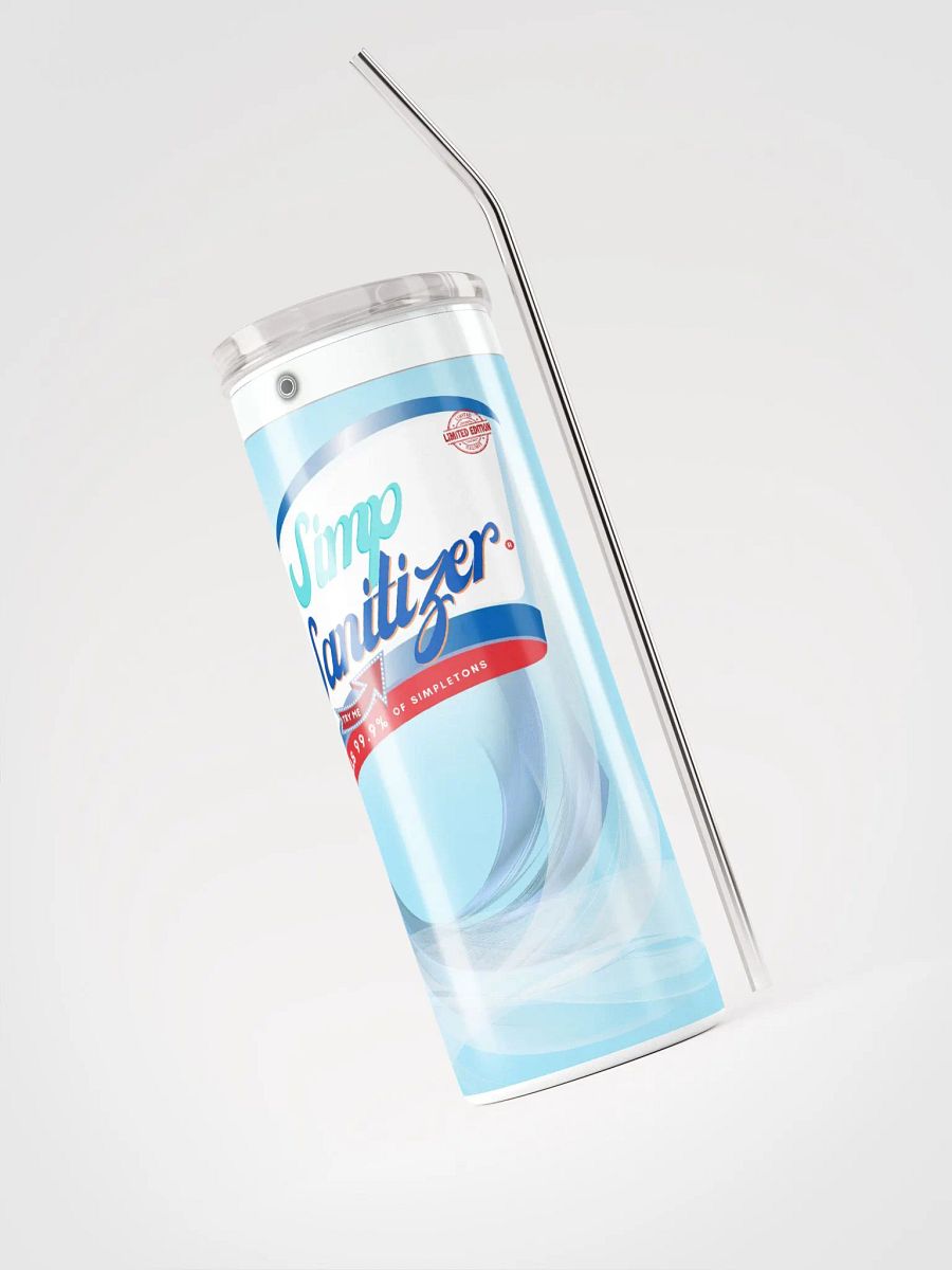 Simp Sanitizer Tumbler: Cool Blue Edition product image (3)