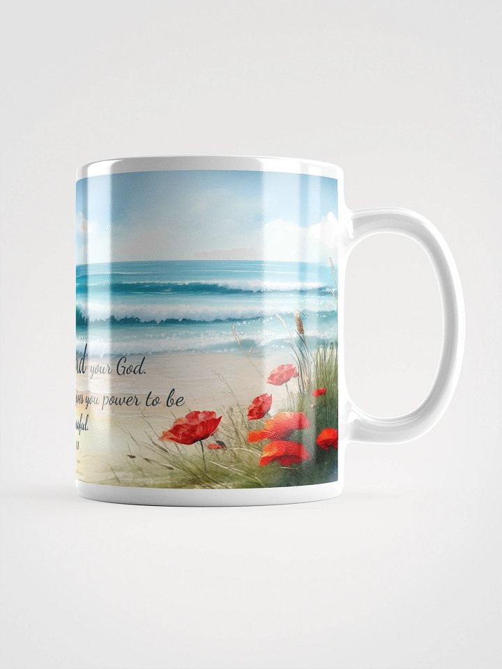 Power to Succeed - Christian Quote Mug - Inspirational 11oz Ceramic Coffee Cup, product image (2)