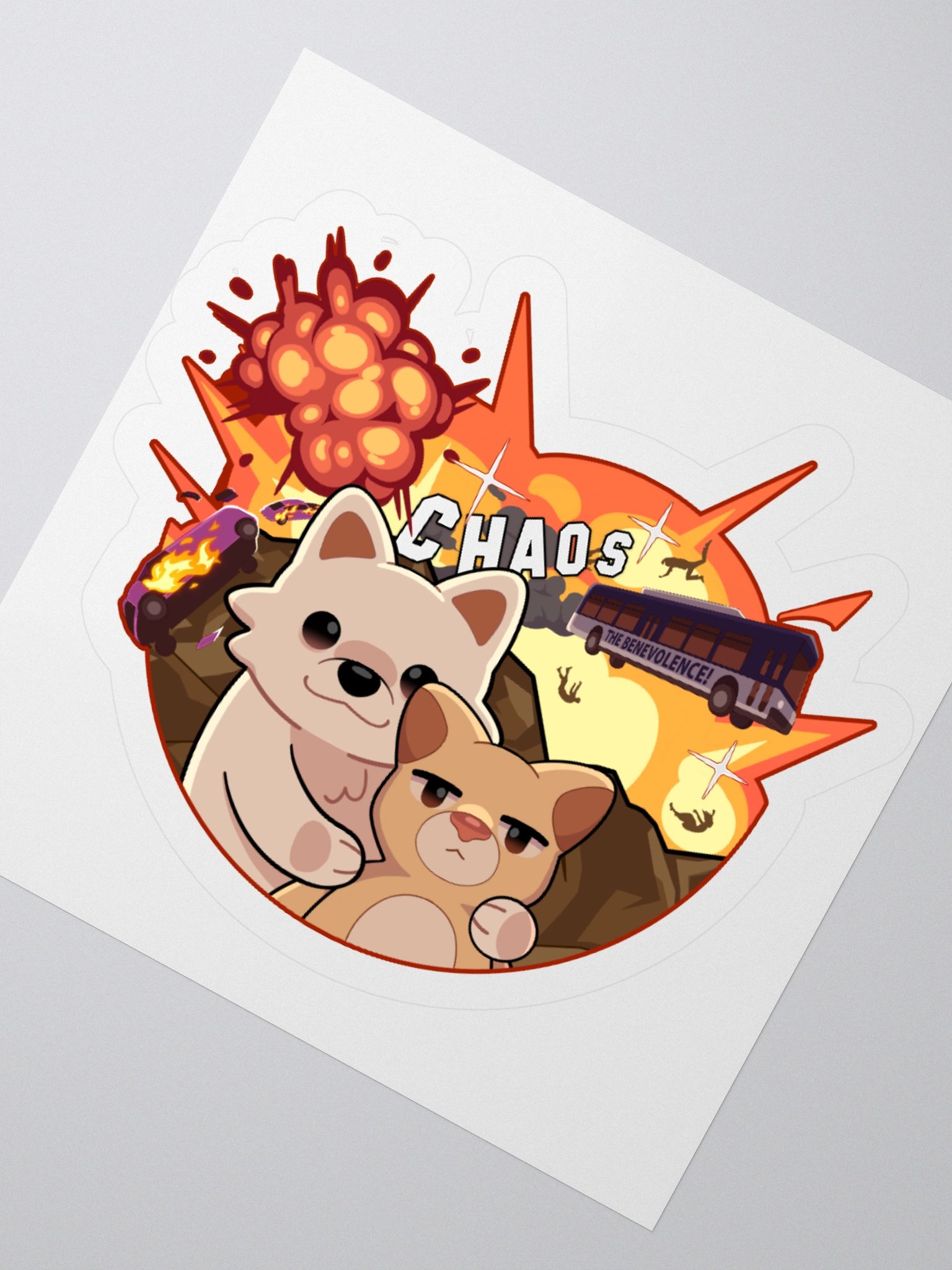 First Day at Chaos Sticker product image (4)
