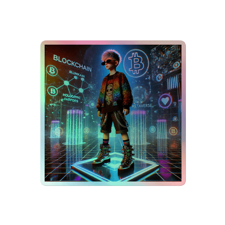 Meta Kid #1 Holo. Sticker product image (2)