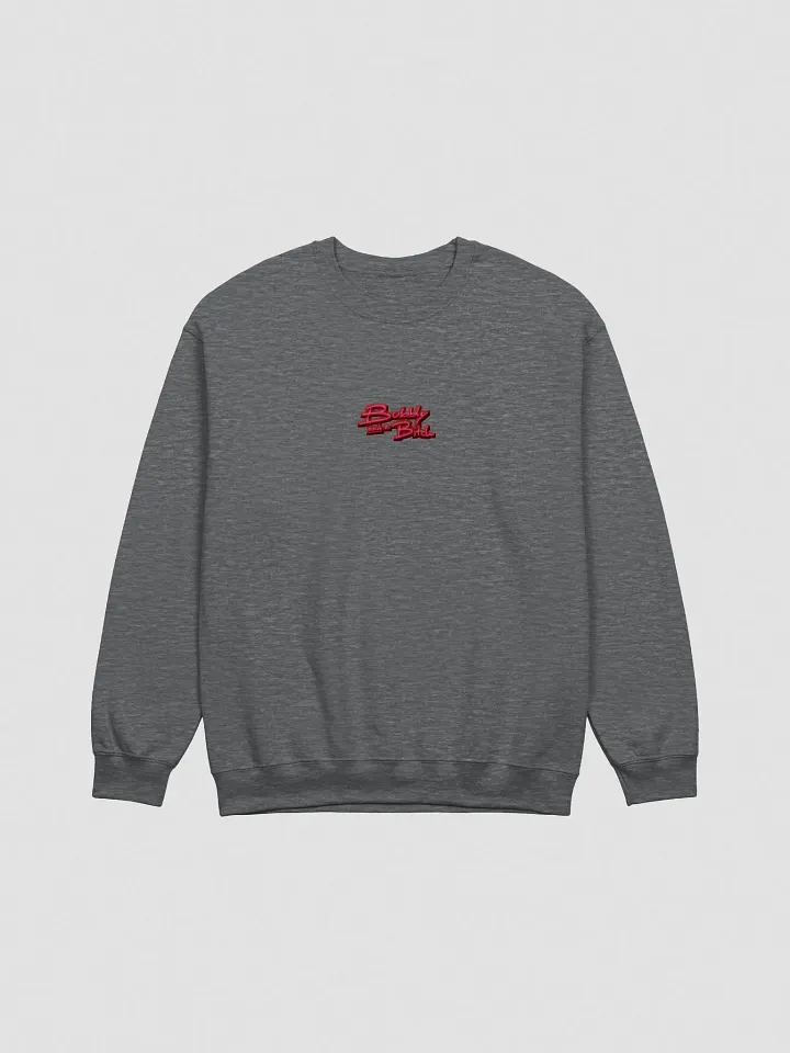 Bubbly and a B*tch embroidered crewneck (rose bubble) product image (2)