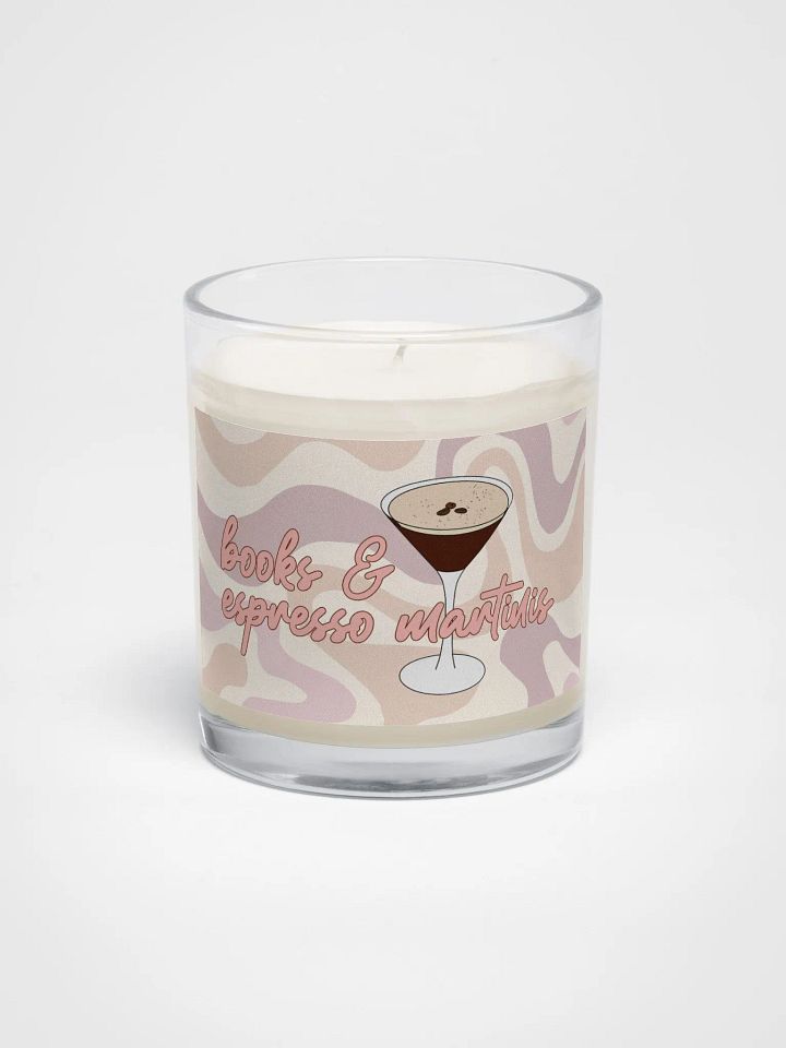 Books and Espresso Martinis Candle product image (1)