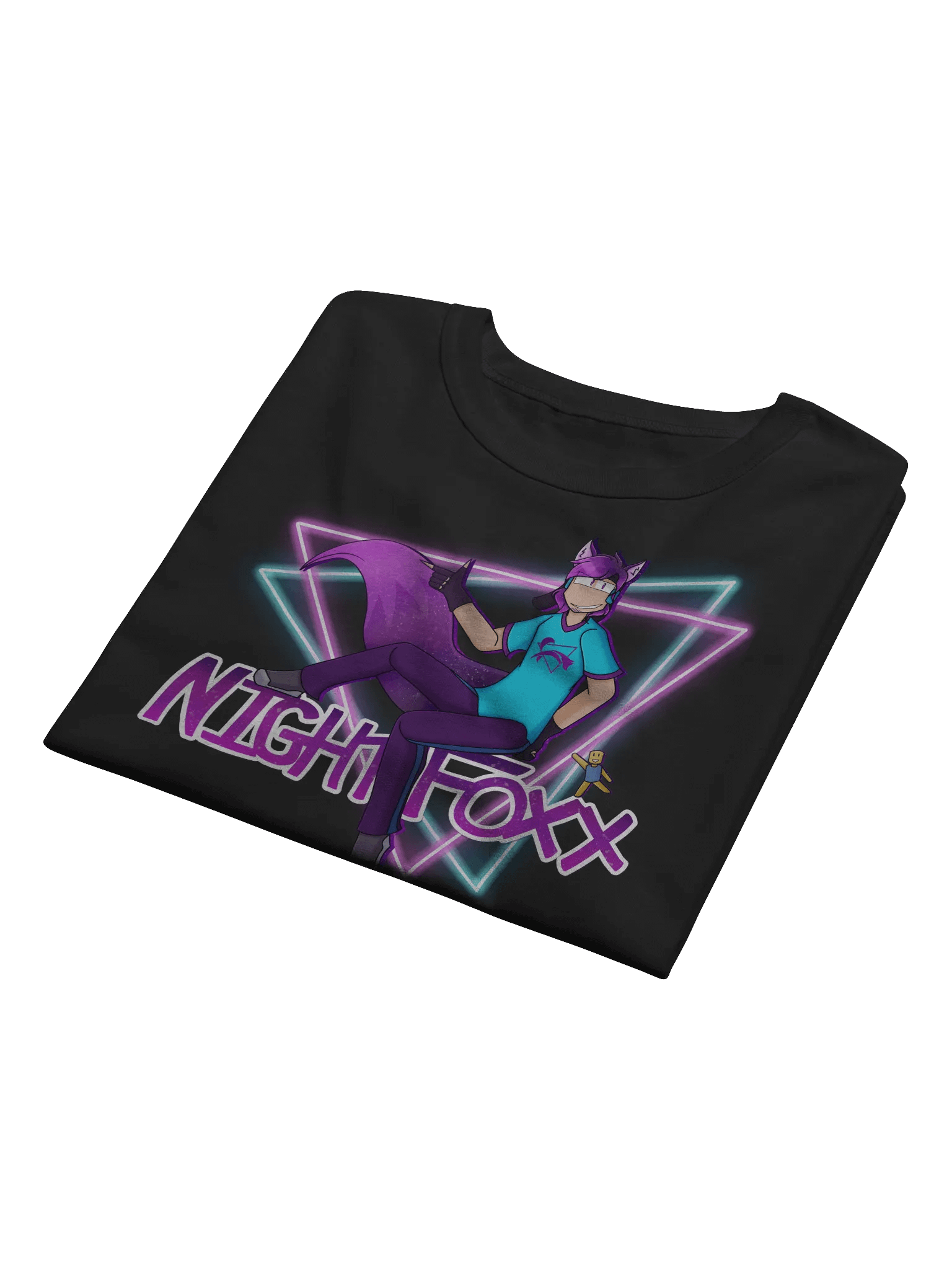 NightFoxx Synth Art T-shirt (Premium) product image (6)