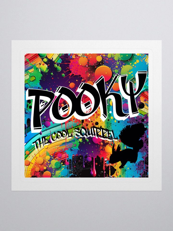 POOKY: The Cool Squirrel Sticker Set product image (1)