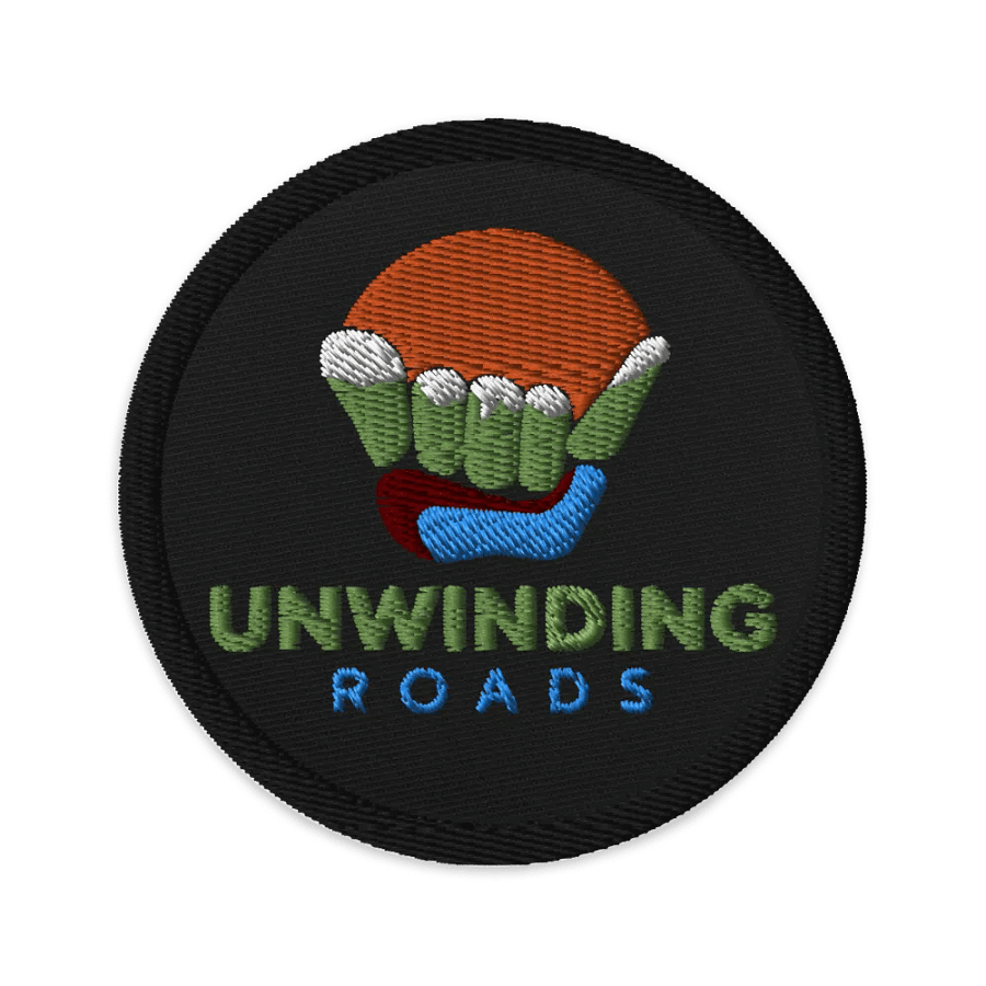 Unwinding Roads Logo Patch product image (1)