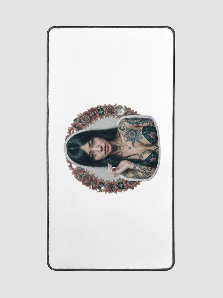 Floral Inked Desk Mat product image (2)