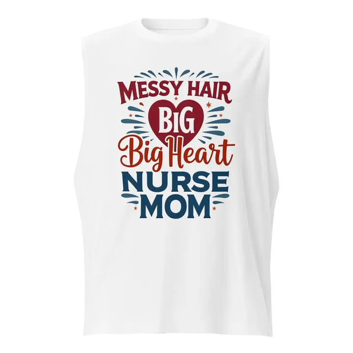 Bold Nurse Mom Muscle Tank product image (5)