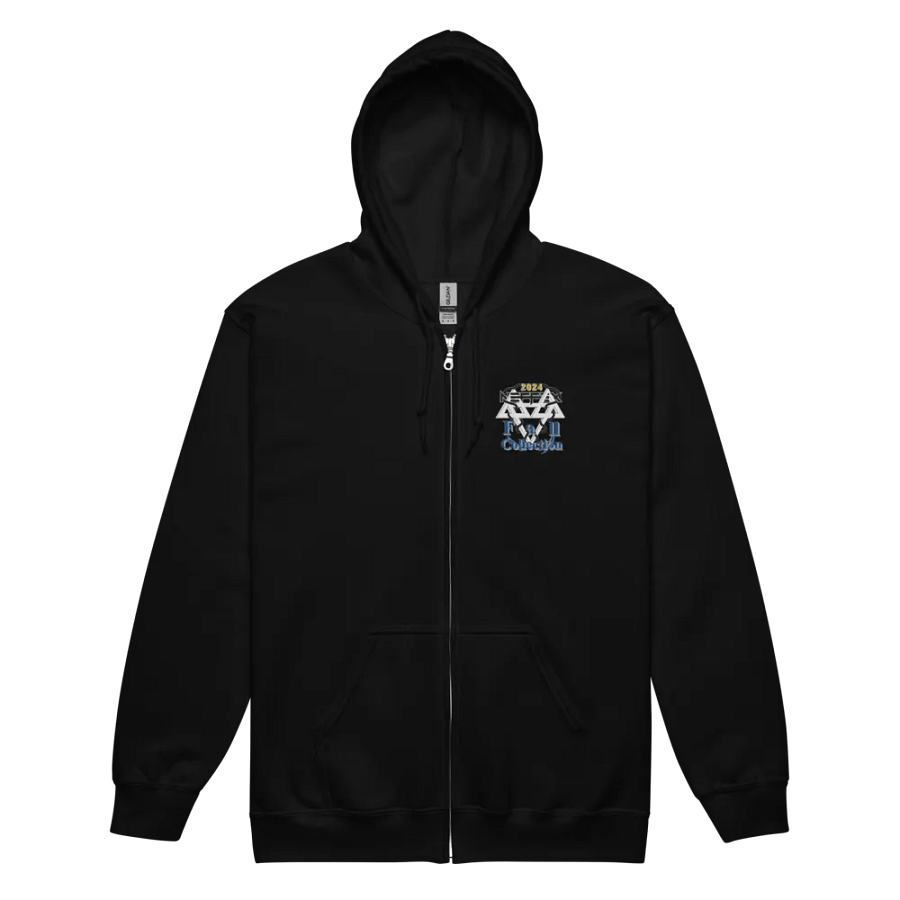Unisex Heavy Blend Zip Hoodie - Embroidered - Neffex - 2024 Fall Collection product image (9)