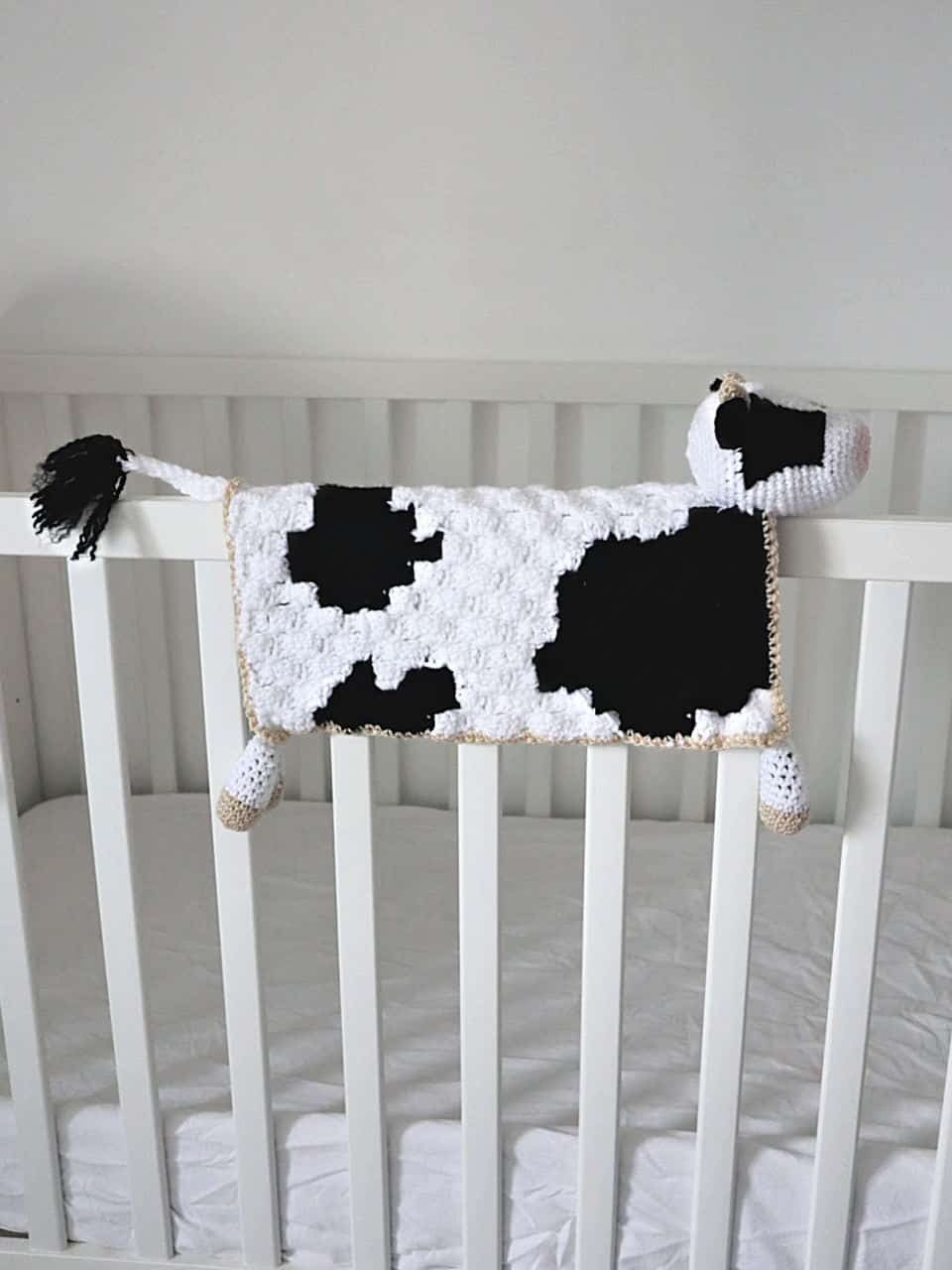 Bessie The Cow Lovey - Crochet Pattern product image (5)