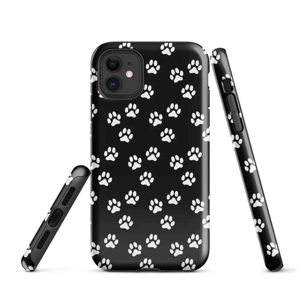 "dog paw print pattern" tough case for iPhone® product image (2)
