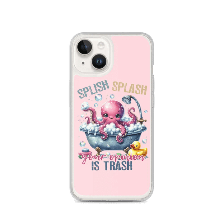 Splish Splash Opinion Trash iPhone® Case product image (4)