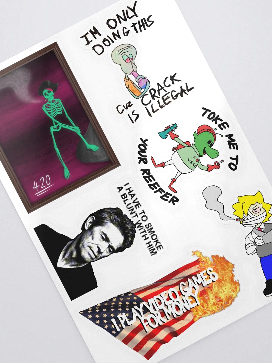 THE 4/20 STICKER SHEET product image (2)