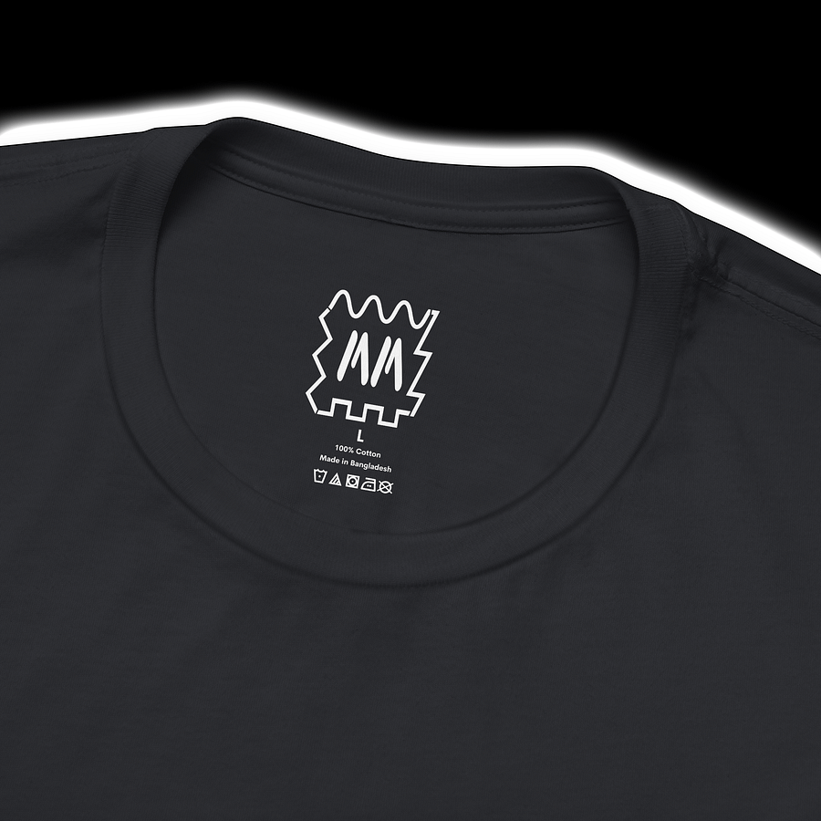 Cymatics - Harmonic Resonance Synthesizer T-Shirt (WHITE PRINT) product image (2)
