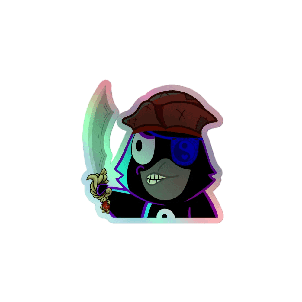 Pirate Dawn Holographic Sticker | 2024 product image (1)