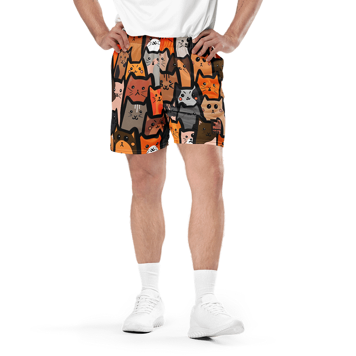 "Cats" Unisex Mesh Shorts product image (1)
