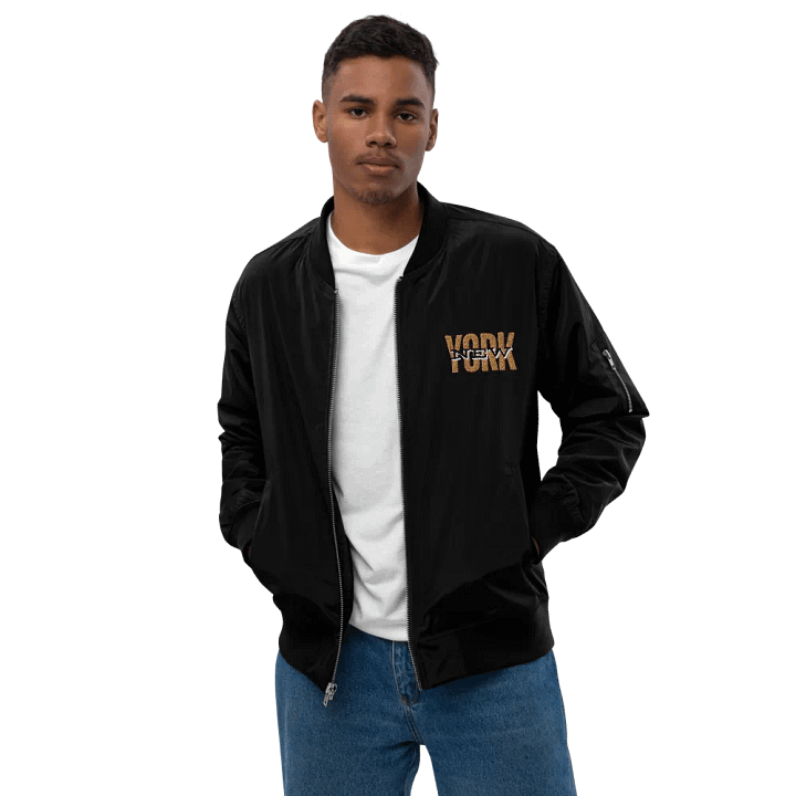 Threadfast Apparel Premium Bomber Jacket - Font Style (11) product image (2)