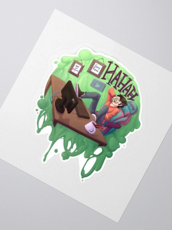 HAHA Merch Die Cut Sticker product image (2)