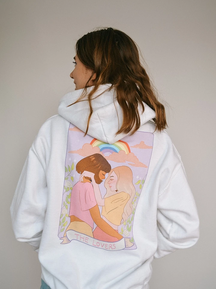 The Lovers Hoodie (White) product image (1)