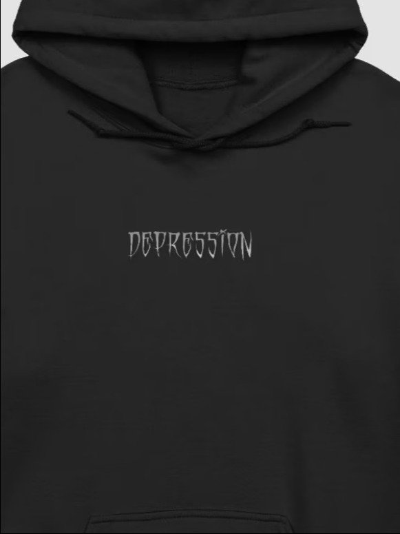 depression - hoodie product image (2)