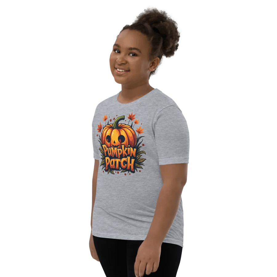 Jack-O'-Lantern Patch Youth Tee product image (26)