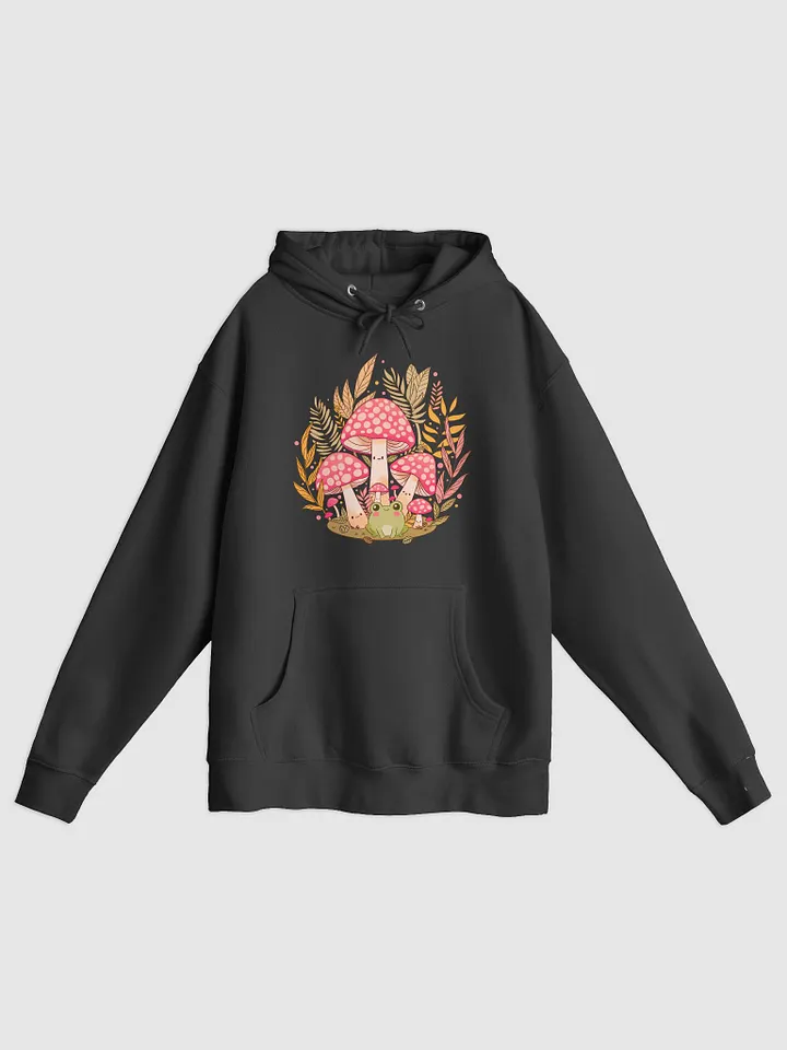 Whimsical Mushroom Frog Hoodie product image (1)