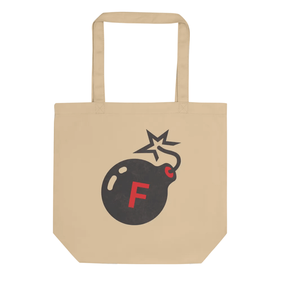 F-Bomb Canvas Tote product image (1)