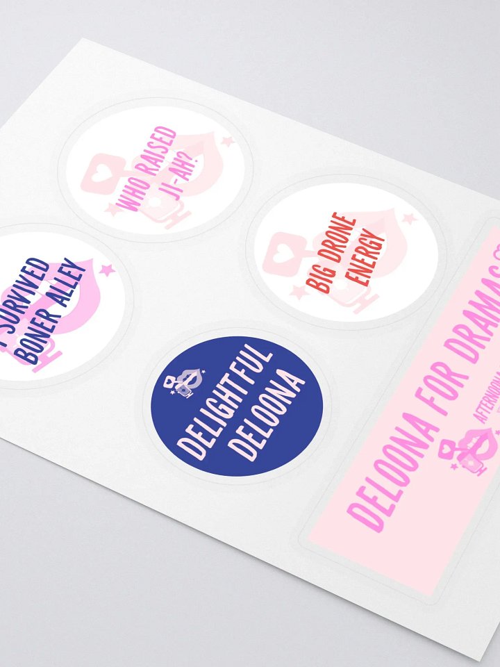 AfterNoona Delight DeLoona Sticker Sheet product image (2)