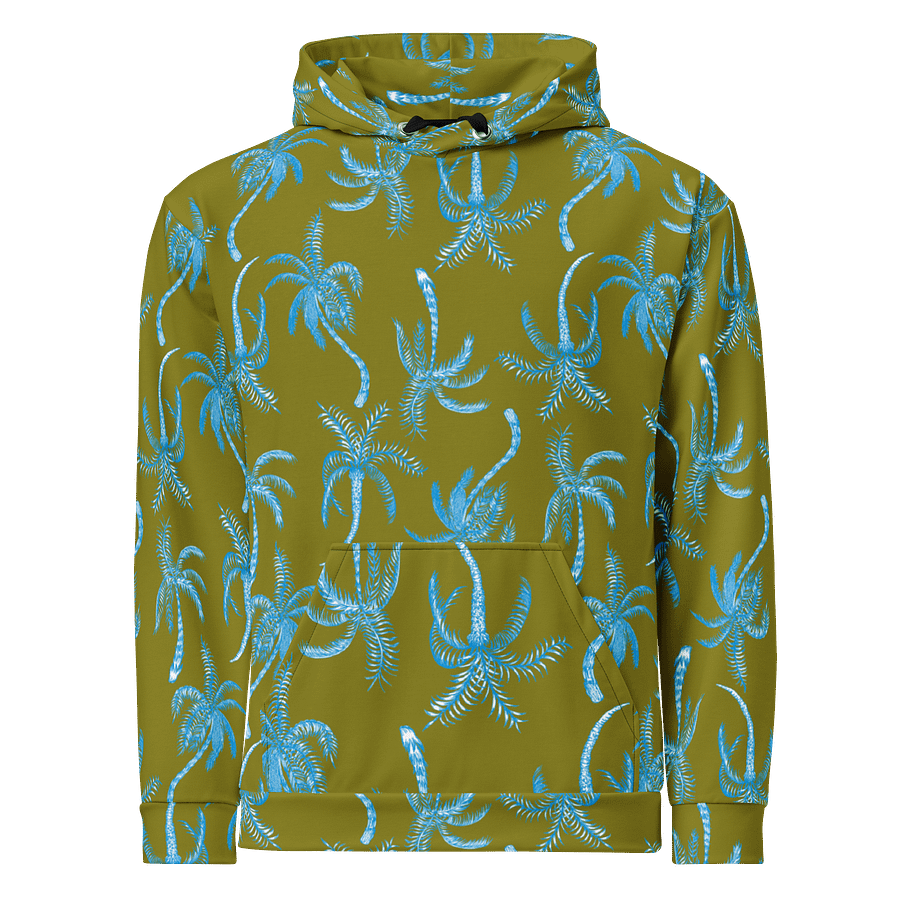 Neon Palmtree | Recycled Unisex Hoodie product image (2)