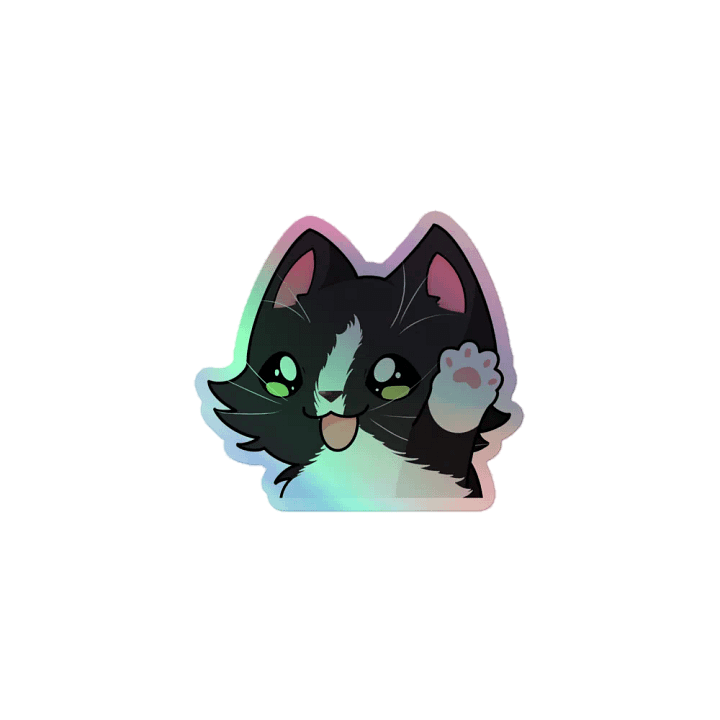 Holographic Yara Wave Sticker product image (1)