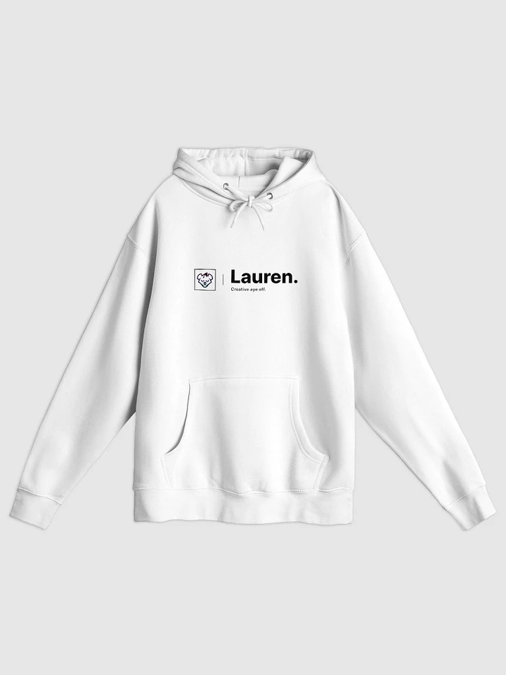 lauren's white hoodie product image (1)