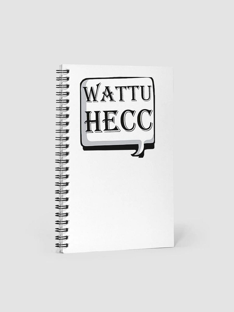 wattuhecc Spiral Notebook product image (1)