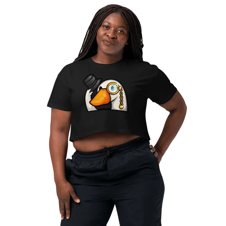 Dapper Goose Crop Top product image (1)