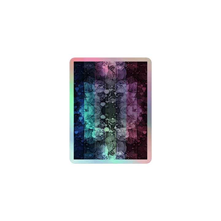 Bigender Pride Flag Sticker (Textured Variation) product image (1)