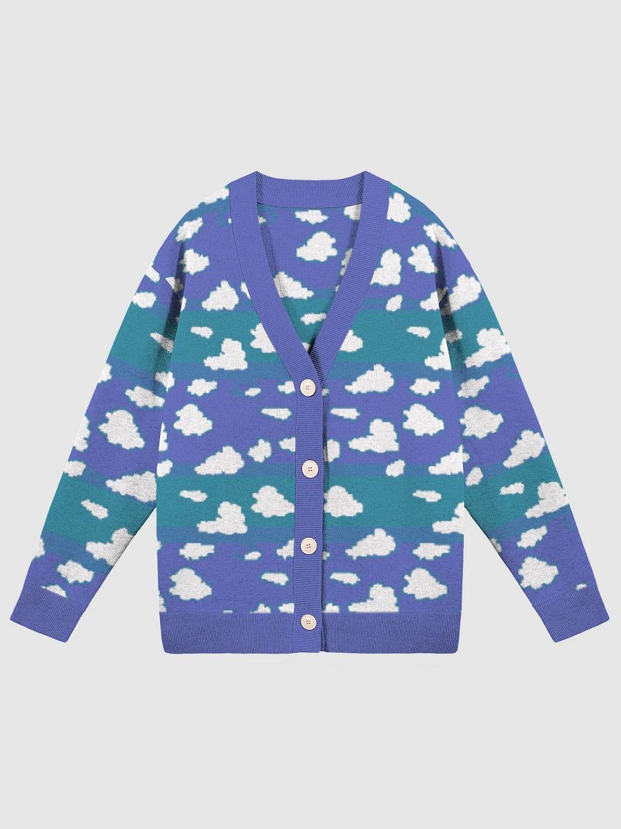 Clouds Pattern Cardigan product image (3)