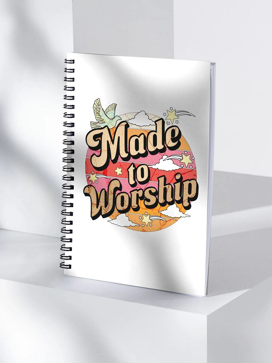 Made To Worship Celestial Spiral Notebook product image (3)