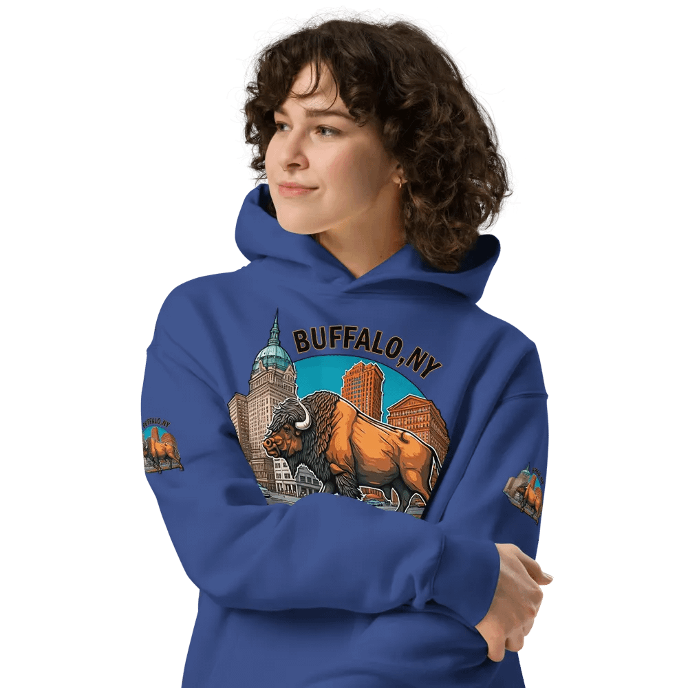 Bold Buffalo New York Oversized Hoodie product image (4)