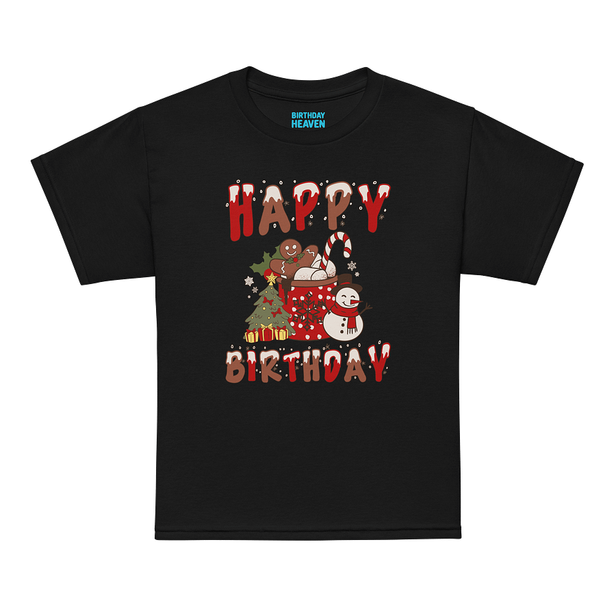 Happy Birthday (Christmas) Kids T-Shirt product image (11)