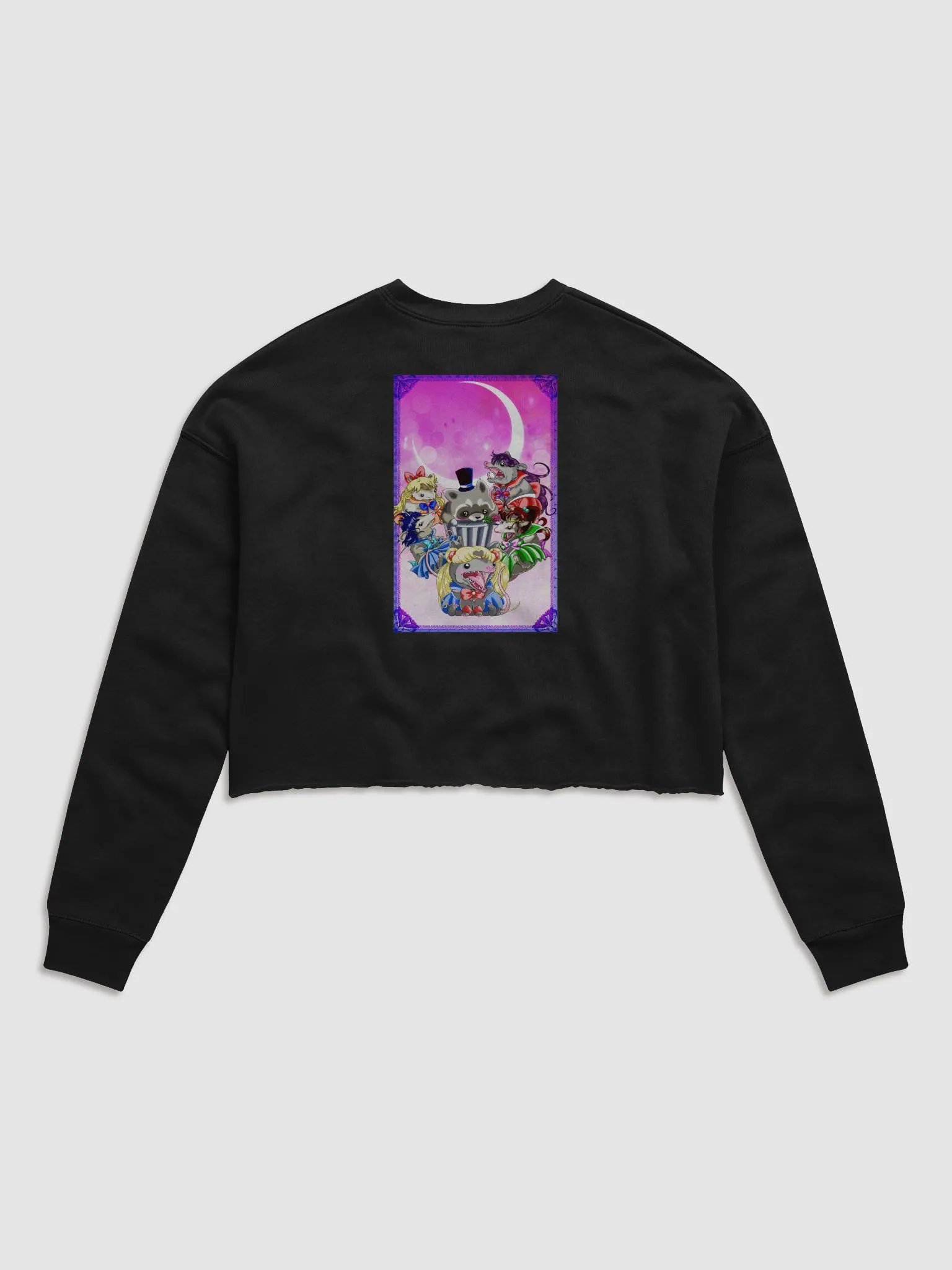 Possum Moon: Bella+Canvas Women's Fleece Crop Sweatshirt product image (6)