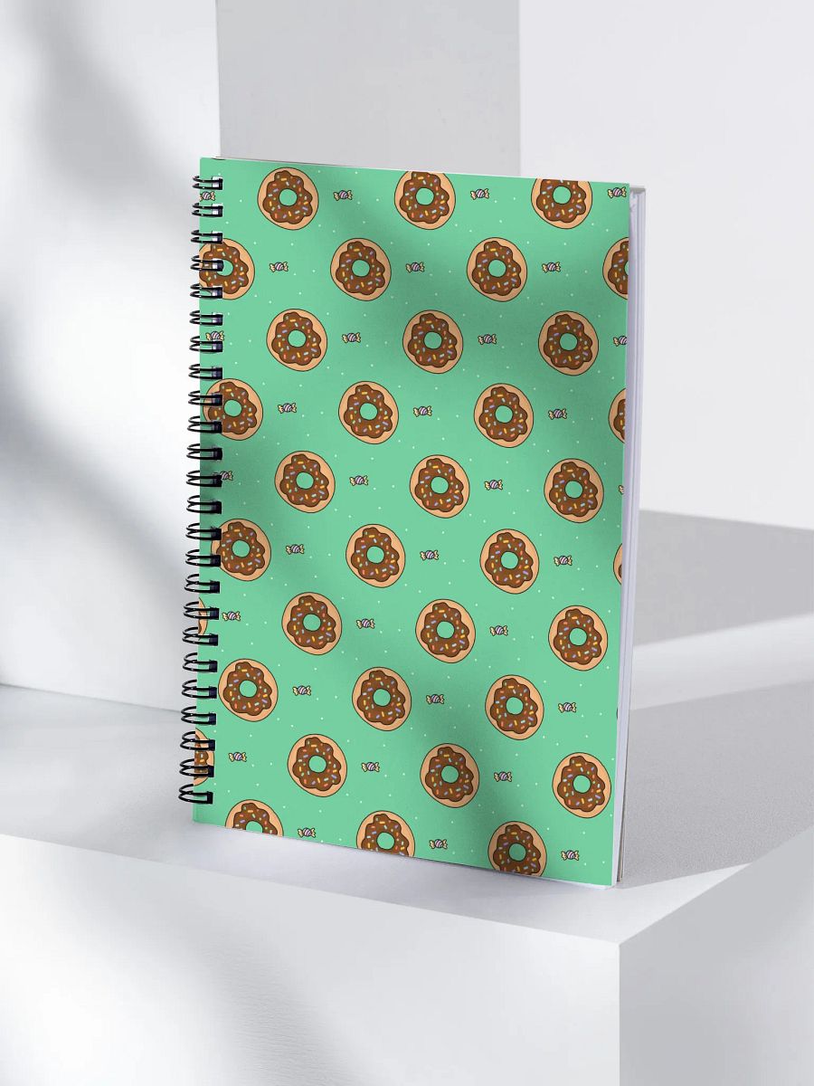 Sweet Treats Donut Notebook - Green product image (4)