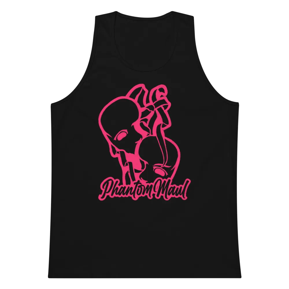 Hot Pink Big logo Men's Tank Top product image (19)