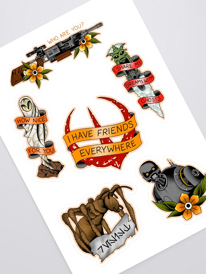 Andor S2 Flash - Sticker Sheet product image (1)